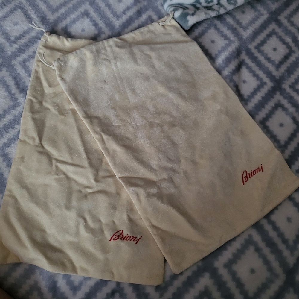 2 brioni dust bags